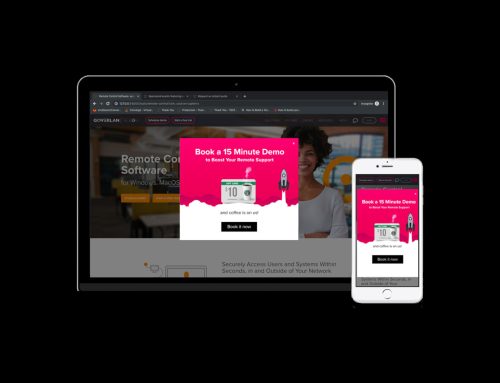 Responsive UTM based web UI modal development