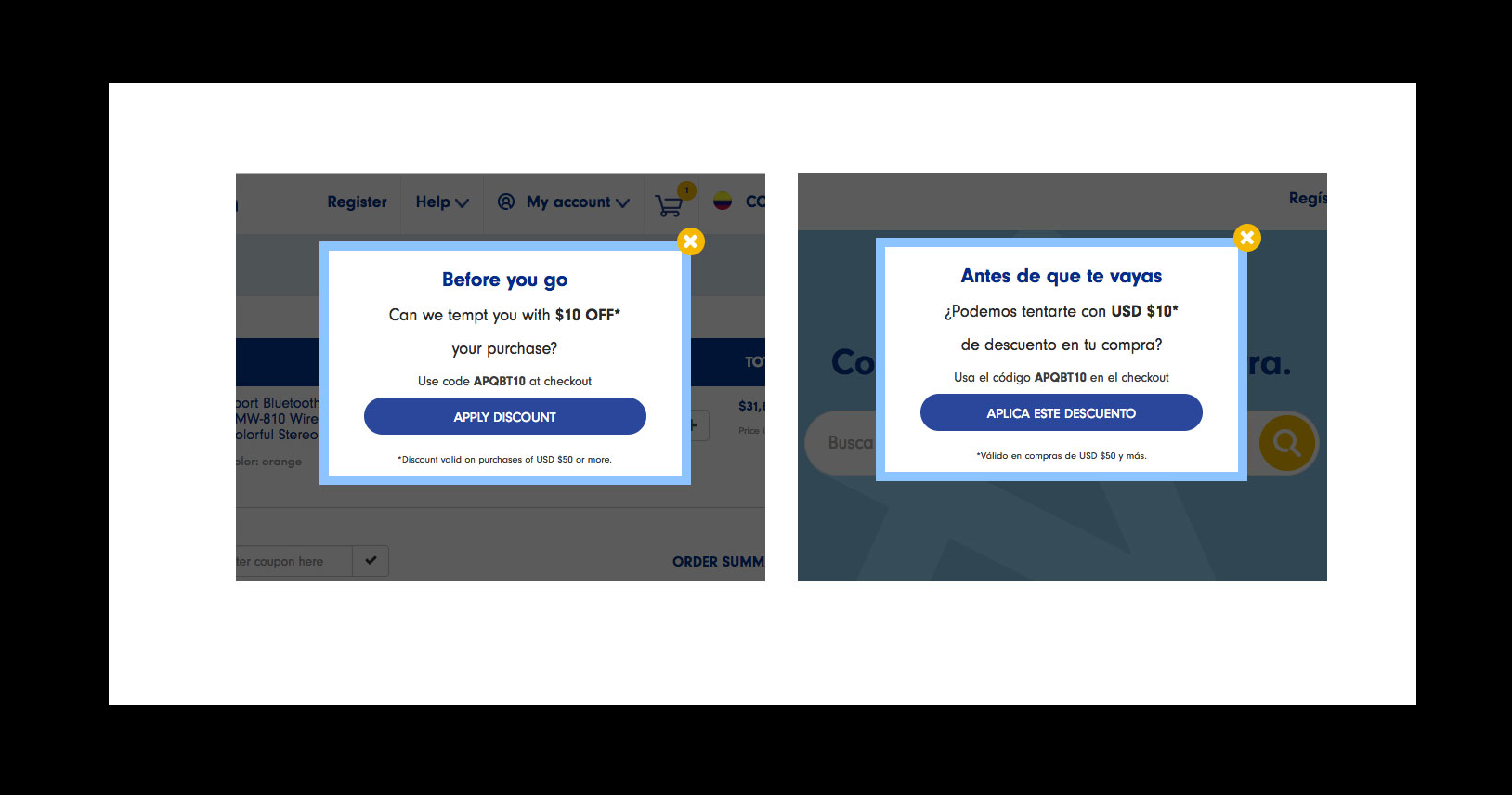 UTM based web UI offer development