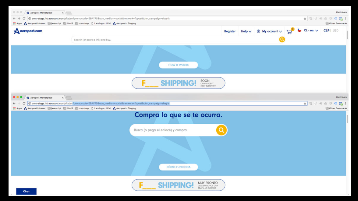 UTM based web UI development