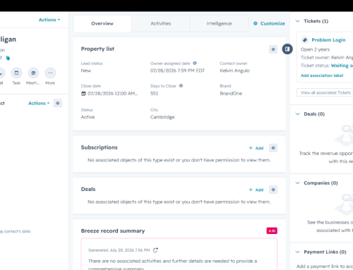 Hubspot Custom Extension Development