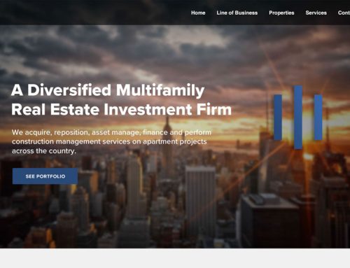 Affordable Housing Property Website — Web Design